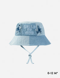 Child of God Denim Kids Bucket Hat Christian Children's Accessories