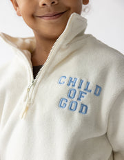Child of God Fleece Kids Pullover Christian Children's Outerwear