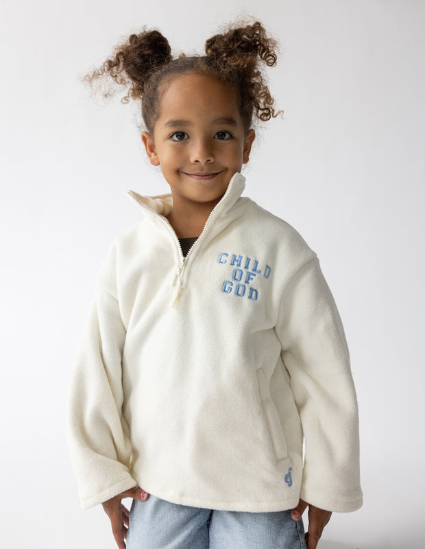 Child of God Fleece Kids Pullover Christian Children's Outerwear