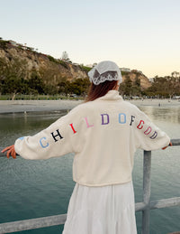 Child of God Fleece Women's Pullover Christian Jacket