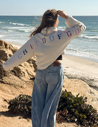 Child of God Fleece Women's Pullover Christian Jacket