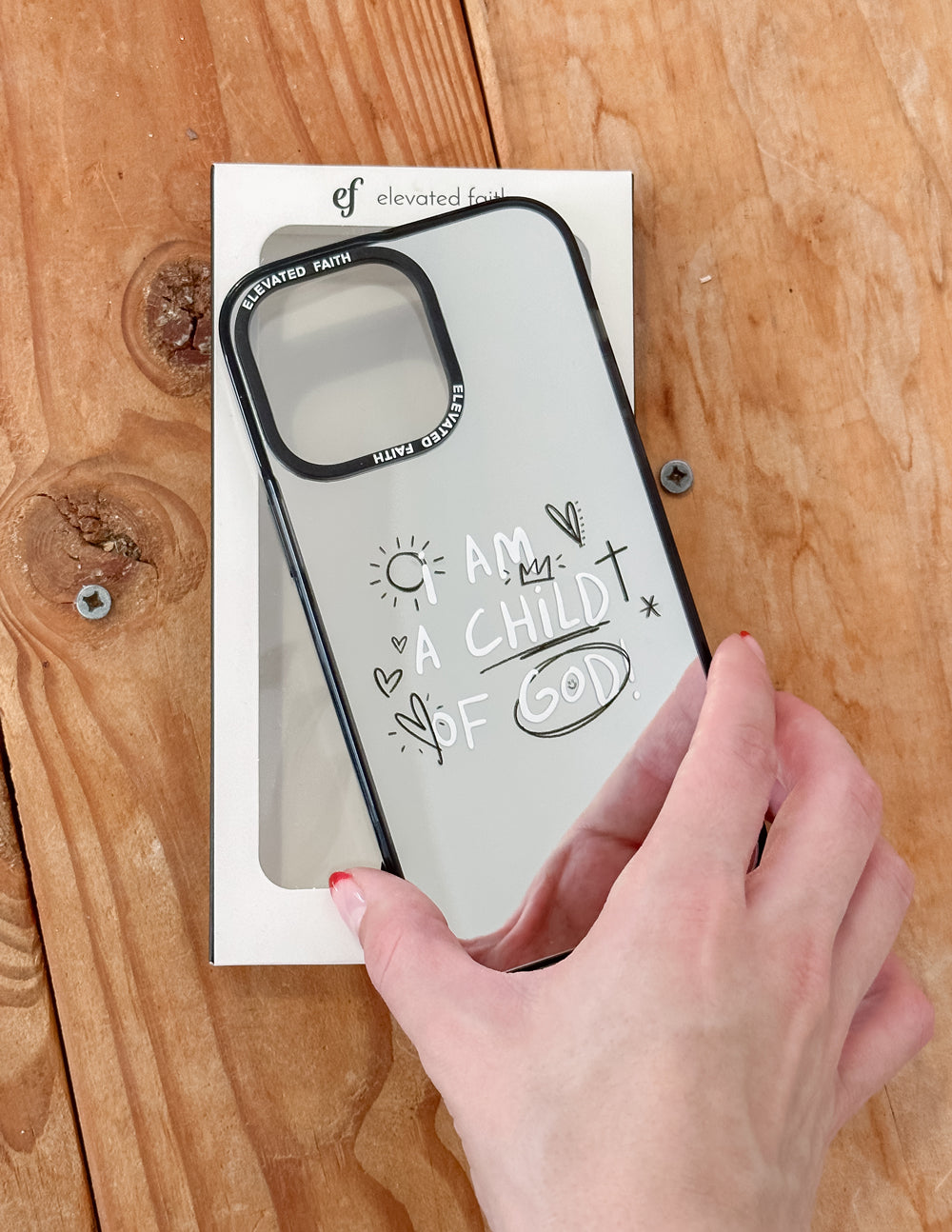 Child of God Mirror iPhone Case | Christian Cases | Elevated Faith