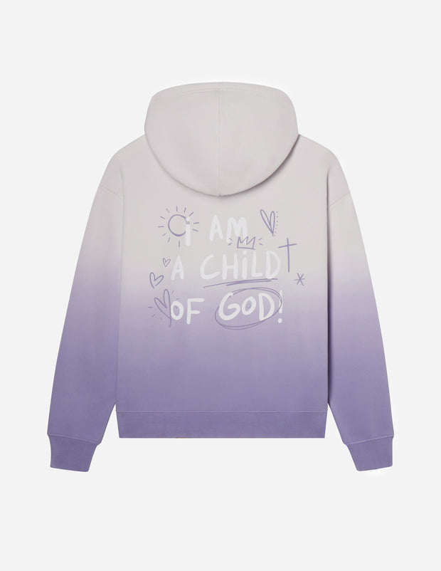 Child of God Purple Unisex Hoodie Christian Sweatshirt