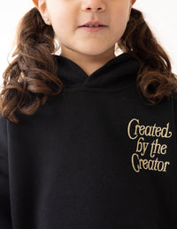 Created by the Creator Kids Hoodie Christian Sweatshirt