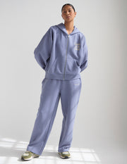 Created by the Creator Plum Full-Zip Hoodie Christian Jacket