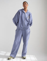 Created by the Creator Plum Full-Zip Hoodie Christian Jacket