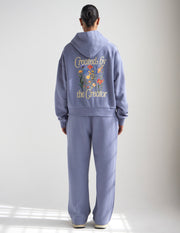 Created by the Creator Plum Full-Zip Hoodie Christian Jacket