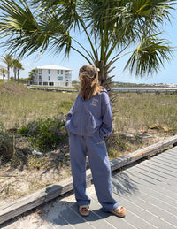 Created by the Creator Plum Full-Zip Hoodie Christian Jacket