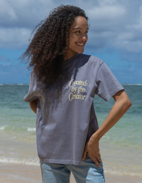 Created by the Creator Plum Unisex Tee Christian T-Shirt
