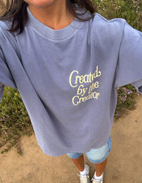 Created by the Creator Plum Unisex Tee Christian T-Shirt