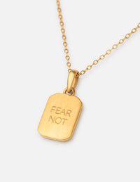 Cross Pendant Link Necklace Christian Jewelry