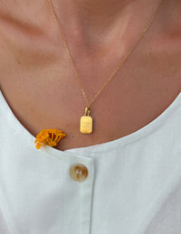 Cross Pendant Link Necklace