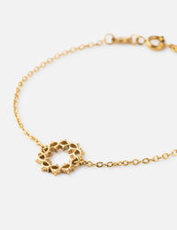 Crown of Thorns Link Bracelet Christian Jewelry