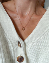 Crown of Thorns Link Necklace Christian Jewelry