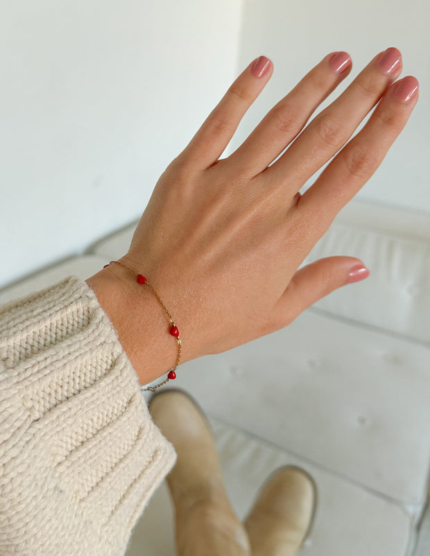 Dainty Love Link Bracelet Christian Jewelry