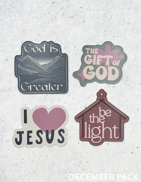 Elevated Faith Sticker Club | Sticker Subscription | Elevated Faith