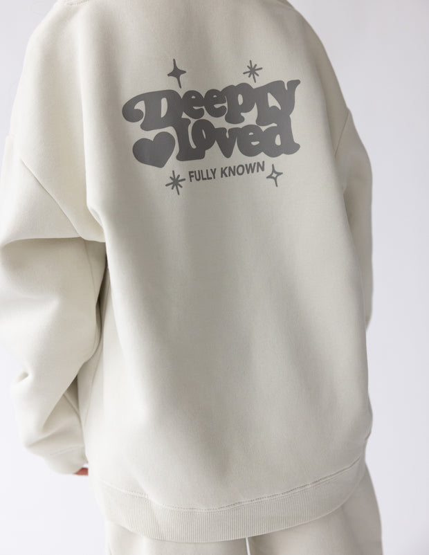 Deeply Loved Kids Hoodie Christian Children's Sweatshirt