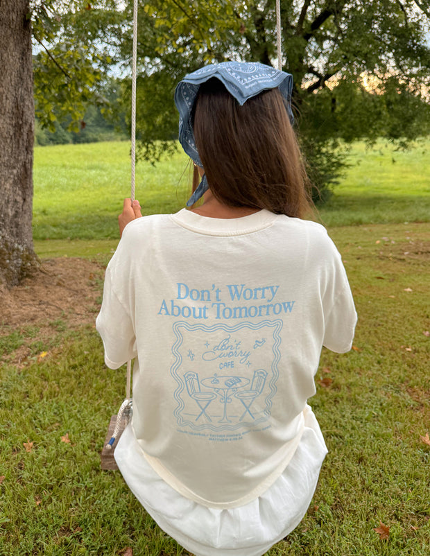 Don't Worry Cafe Unisex Tee Christian T-Shirt