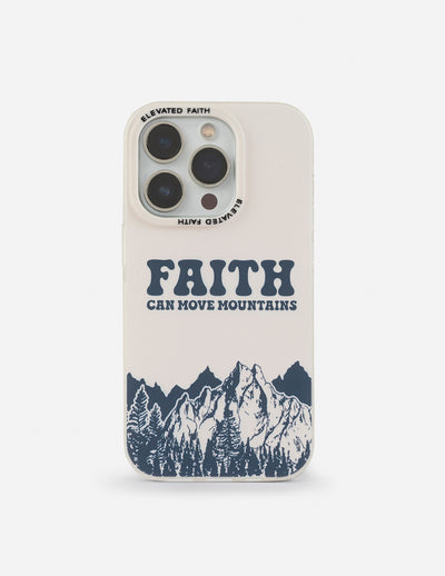 Faith Can Move Mountains Phone Case Christian Accessories