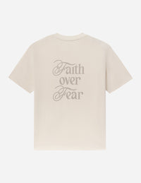 Faith Over Fear Taupe Unisex Tee Christian T-Shirt