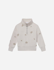 Floral Kids Half-Zip Jacket Christian Outerwear