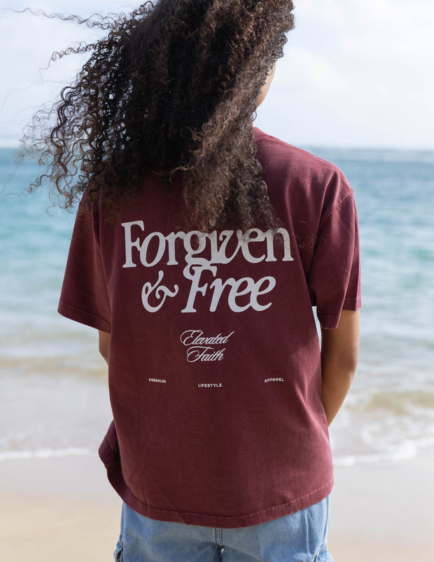 Forgiven and Free Unisex Tee Christian T-Shirt