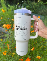 Fruit of the Spirit 40 oz Tumbler Christian Travel Mug