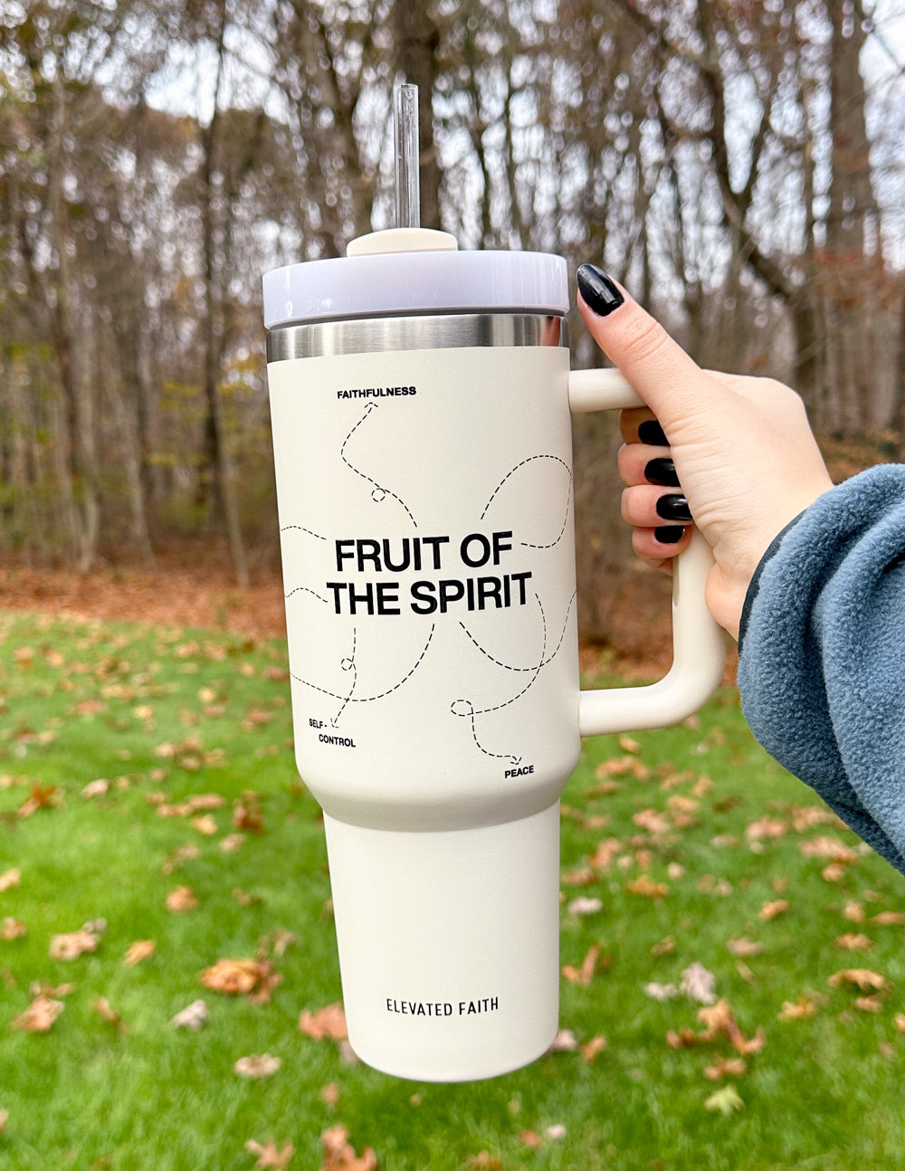 Fruit of the Spirit 40 oz Tumbler | Elevated Faith