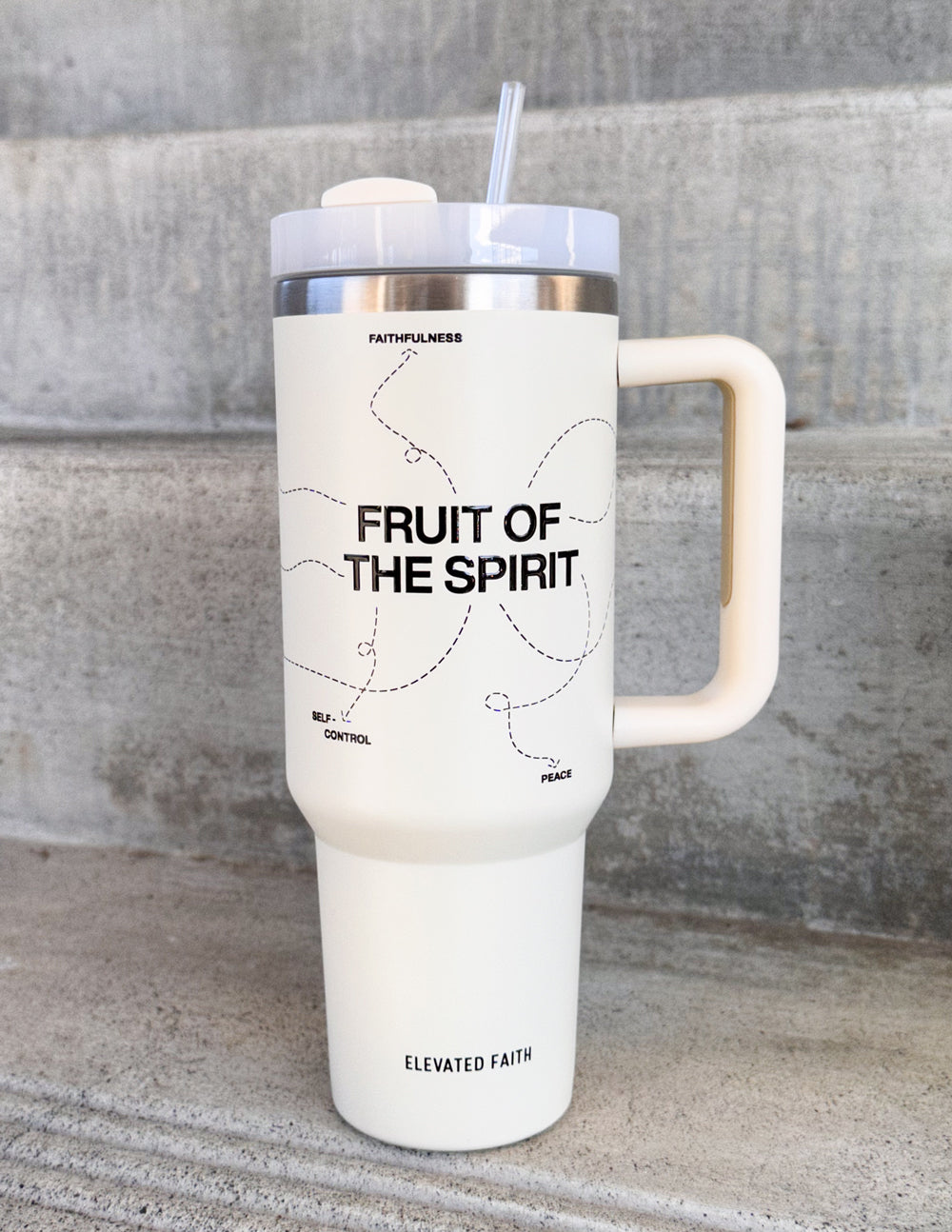 Fruit of the Spirit 40 oz Tumbler | Elevated Faith