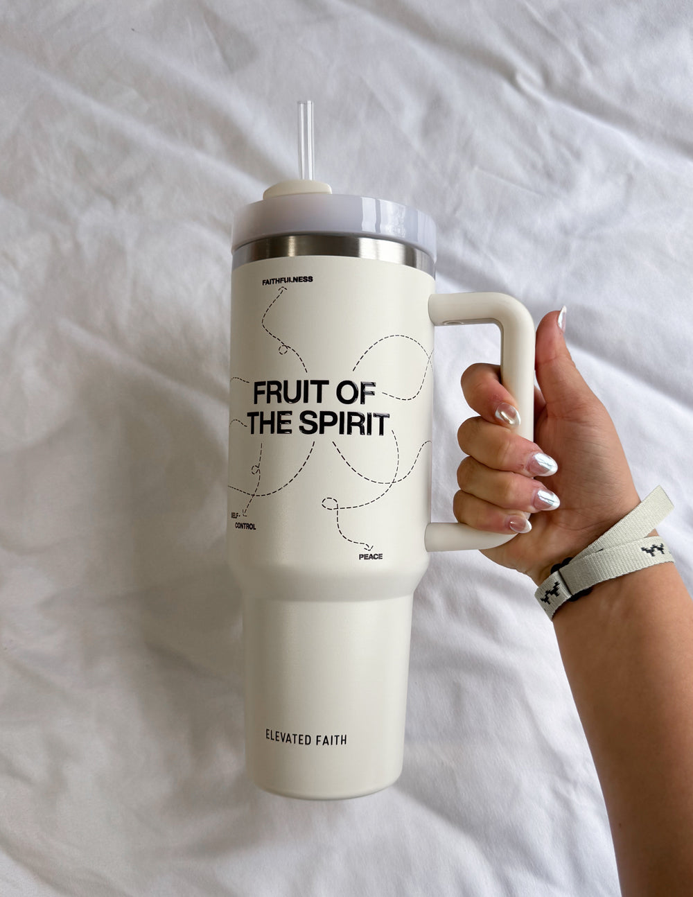 Fruit of the Spirit 40 oz Tumbler | Elevated Faith