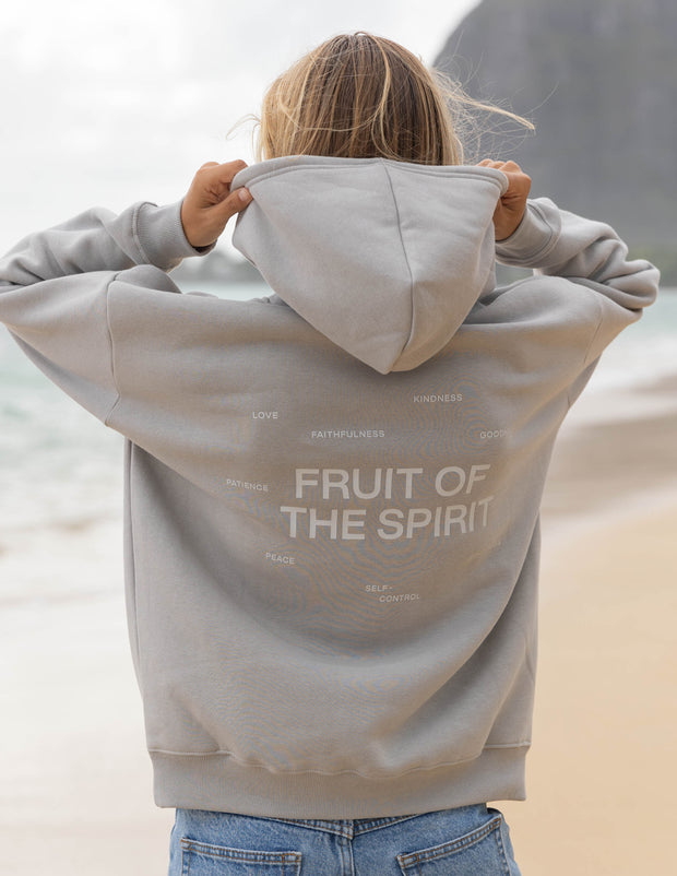 Fruit of the Spirit Grey Unisex Hoodie Christian Sweatshirt