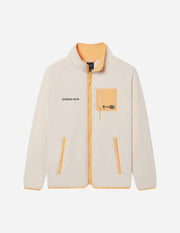 Full-Zip Cream Fleece Jacket Christian Outerwear