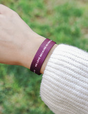 Fully Known Reversible Wristband Christian Bracelet