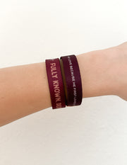 Fully Known Reversible Wristband Christian Bracelet