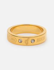 Gemstone Logo Ring Christian Jewelry