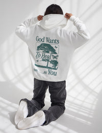 God Heals Unisex Hoodie Christian Sweatshirt