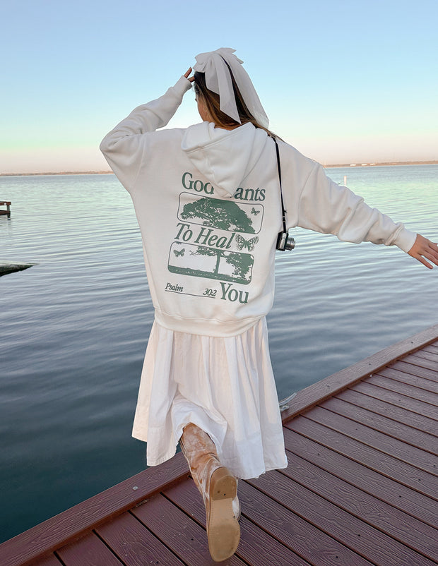 God Heals Unisex Hoodie Christian Sweatshirt