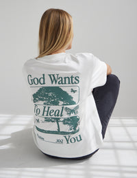God Heals Unisex Tee Christian T-Shirt