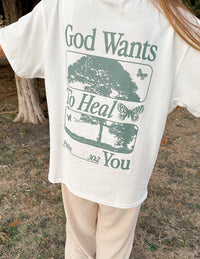 God Heals Unisex Tee Christian T-Shirt