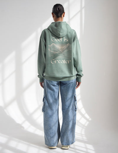 God Is Greater Unisex Hoodie Christian Sweatshirt