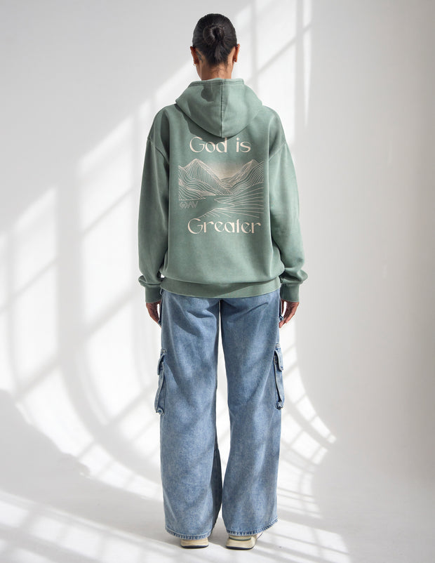 God Is Greater Unisex Hoodie Christian Sweatshirt