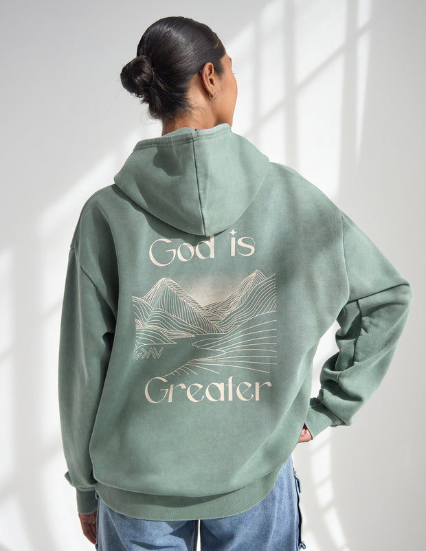 God Is Greater Unisex Hoodie Christian Sweatshirt