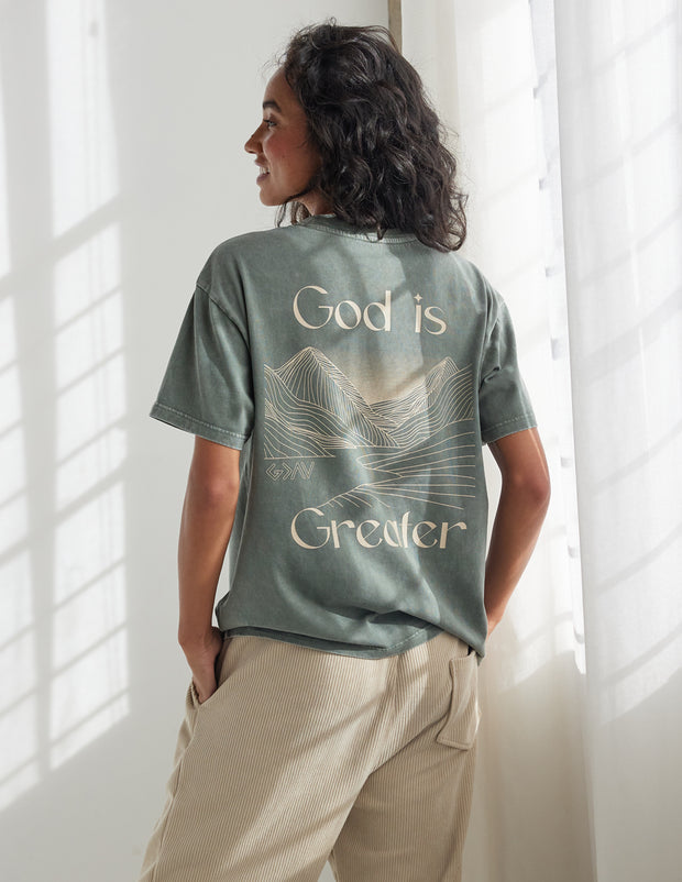 God Is Greater Unisex Tee Christian T-Shirt