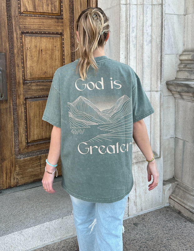 God Is Greater Unisex Tee Christian T-Shirt