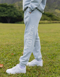 God Is Here Unisex Sweatpant Christian Jogger