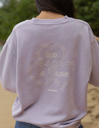 God Is Love Unisex Crewneck Christian Sweatshirt