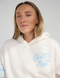 God Is Real Unisex Hoodie Christian Sweatshirt