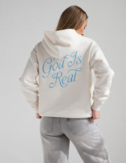 God Is Real Unisex Hoodie Christian Sweatshirt