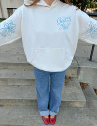 God Is Real Unisex Hoodie Christian Sweatshirt