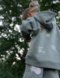 God Made Me Kids Hoodie Christian Children's Sweatshirt